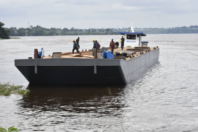 Monitoring of boats and whaleboats on the Congo River and its tributaries